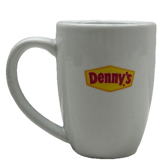 Denny's Other - Denny’s Restaurant ONEIDA Coffee Mug “Inhale Coffee Like Air ” Clean